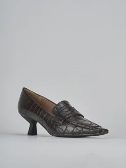 Décolleté tacco 5cm cocco testa