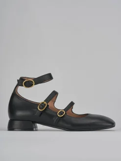 Décolleté tacco 3cm pelle nero