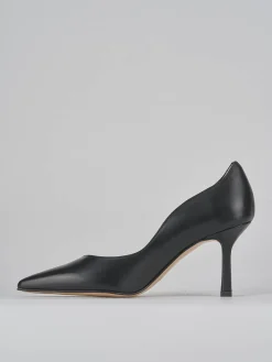 Décolleté tacco 8cm pelle nero