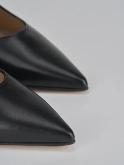 Décolleté tacco 8cm pelle nero