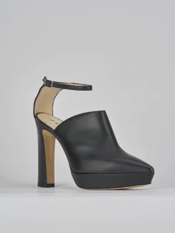 Décolleté tacco 11cm pelle nero