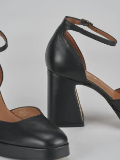 Décolleté tacco 9cm pelle nero