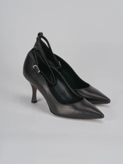 Décolleté tacco 7cm pelle nero