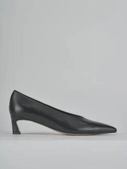 Décolleté tacco 5cm pelle nero