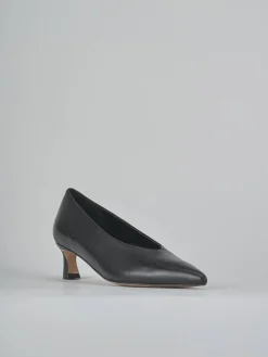 Décolleté tacco 5cm pelle nero