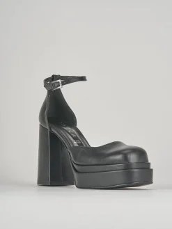 Décolleté tacco 11cm pelle nero