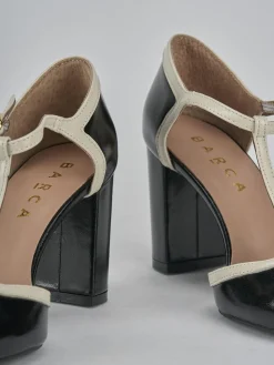 Décolleté tacco 8cm pelle nero