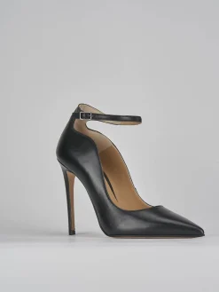 Décolleté tacco 11cm pelle nero