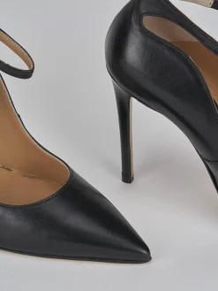 Décolleté tacco 11cm pelle nero