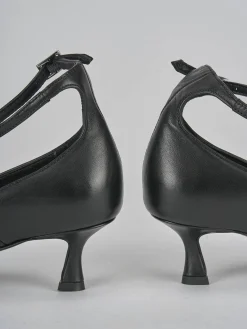 Décolleté tacco 3cm pelle nero