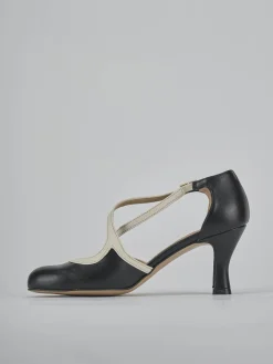 Décolleté tacco 6cm pelle nero