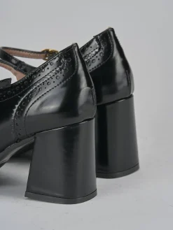 Décolleté tacco 8cm pelle nero