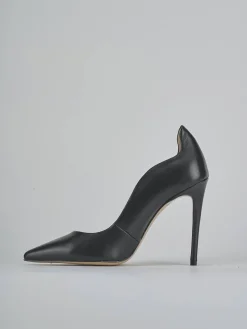 Décolleté tacco 10cm pelle nero