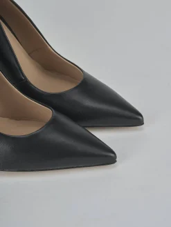 Décolleté tacco 10cm pelle nero