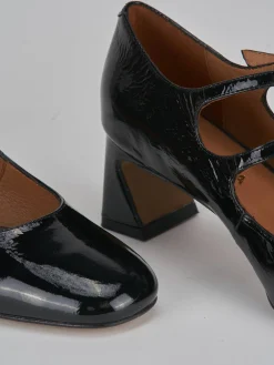 Décolleté tacco 5cm pelle nero