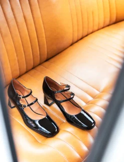 Décolleté tacco 5cm pelle nero