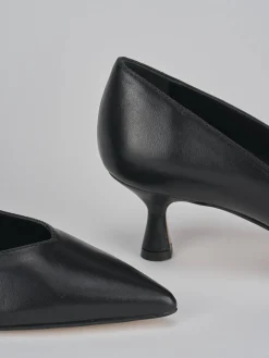 Décolleté tacco 5cm pelle nero