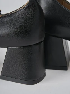 Décolleté tacco 6cm pelle nero