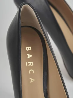 Décolleté tacco 10cm pelle nero