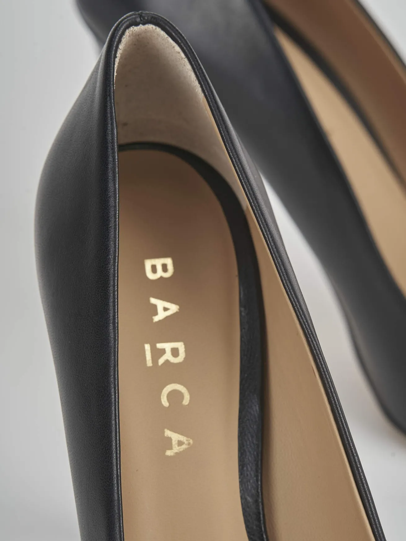 Décolleté tacco 10cm pelle nero