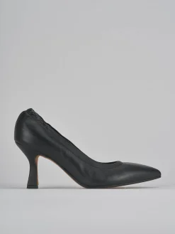 Décolleté tacco 7cm pelle nero