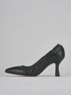 Décolleté tacco 7cm pelle nero