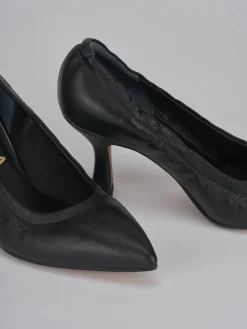 Décolleté tacco 7cm pelle nero