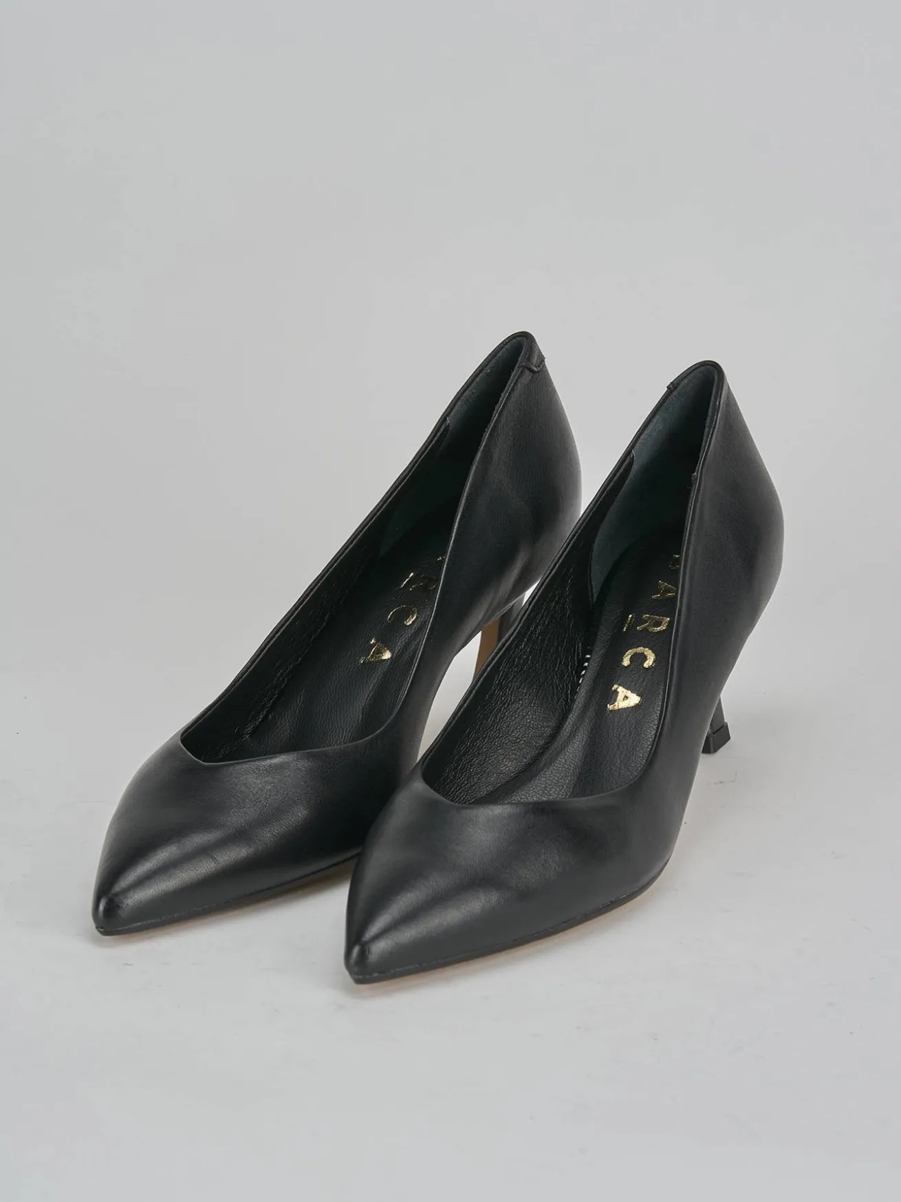 Décolleté tacco 5cm pelle nero