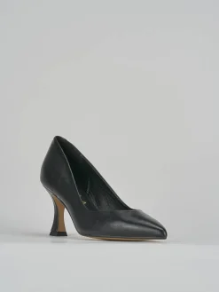 Décolleté tacco 7cm pelle nero