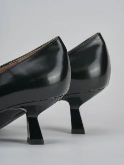 Décolleté tacco 6cm pelle nero