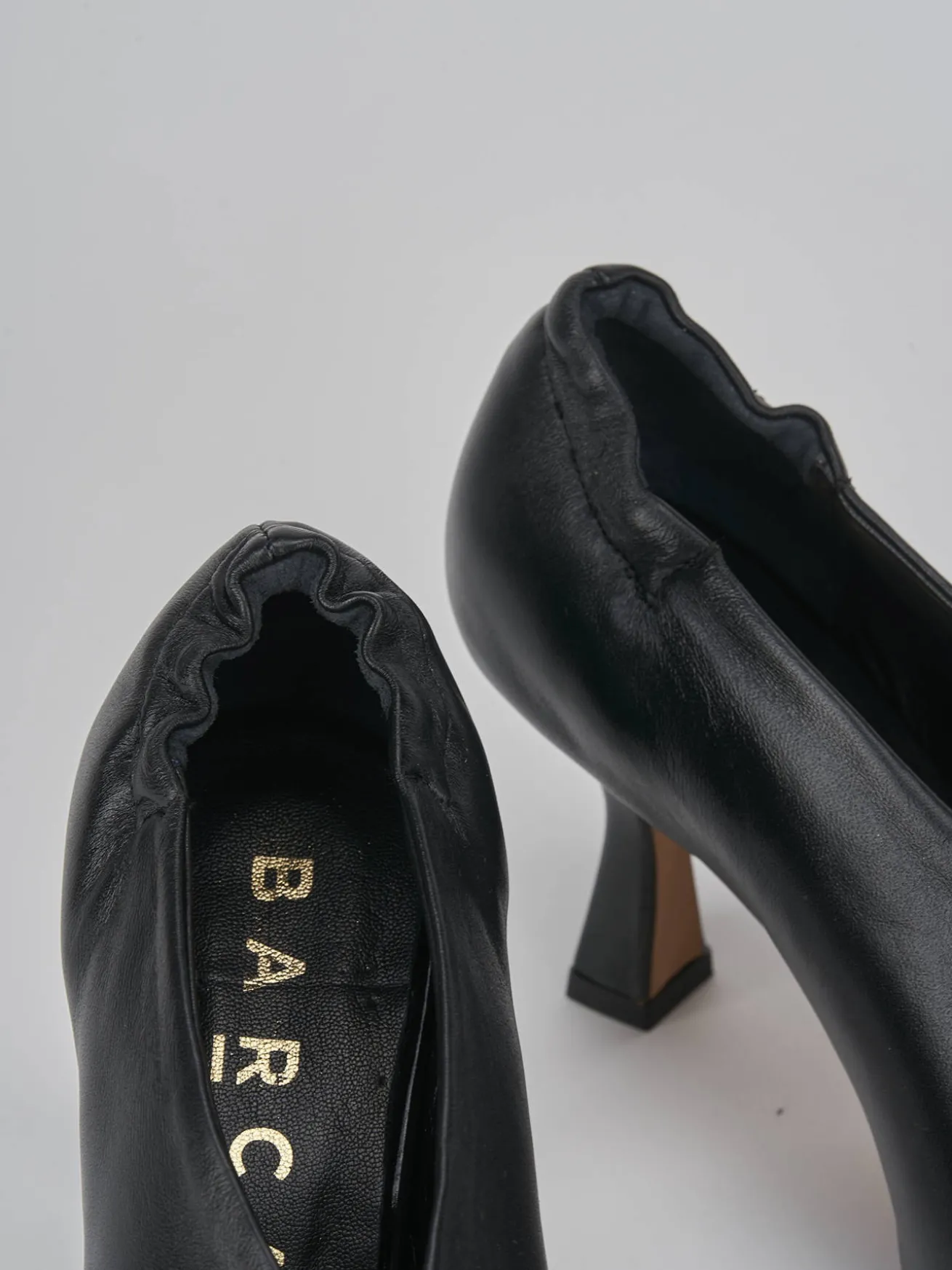 Décolleté tacco 7cm pelle nero