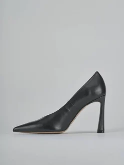 Décolleté tacco 9cm pelle nero