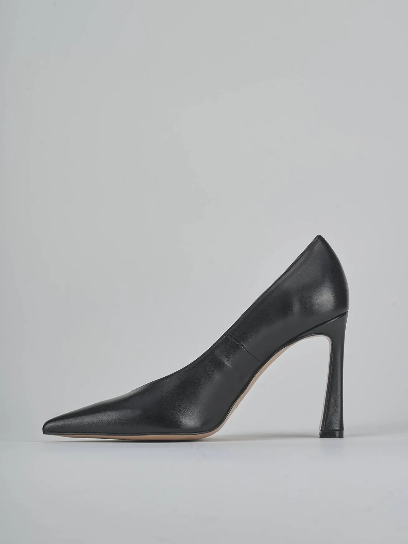 Décolleté tacco 9cm pelle nero