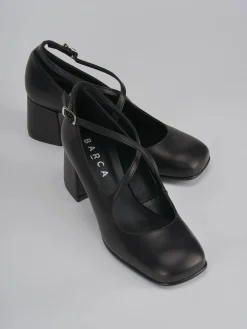 Décolleté tacco 5cm pelle nero