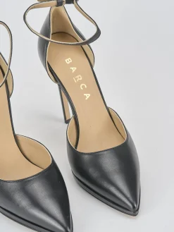 Décolleté tacco 11cm pelle nero