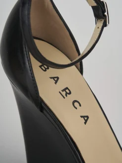 Décolleté tacco 11cm pelle nero