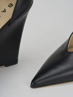 Décolleté tacco 11cm pelle nero