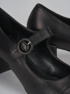 Décolleté tacco 6cm pelle nero