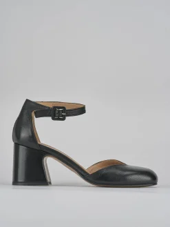 Décolleté tacco 6cm pelle nero