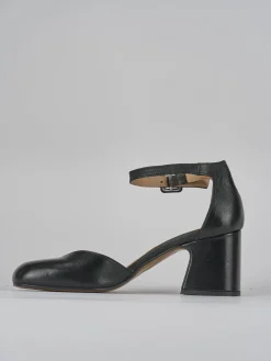 Décolleté tacco 6cm pelle nero