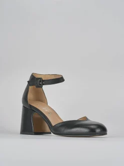 Décolleté tacco 6cm pelle nero