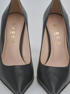 Décolleté tacco 9cm pelle nero