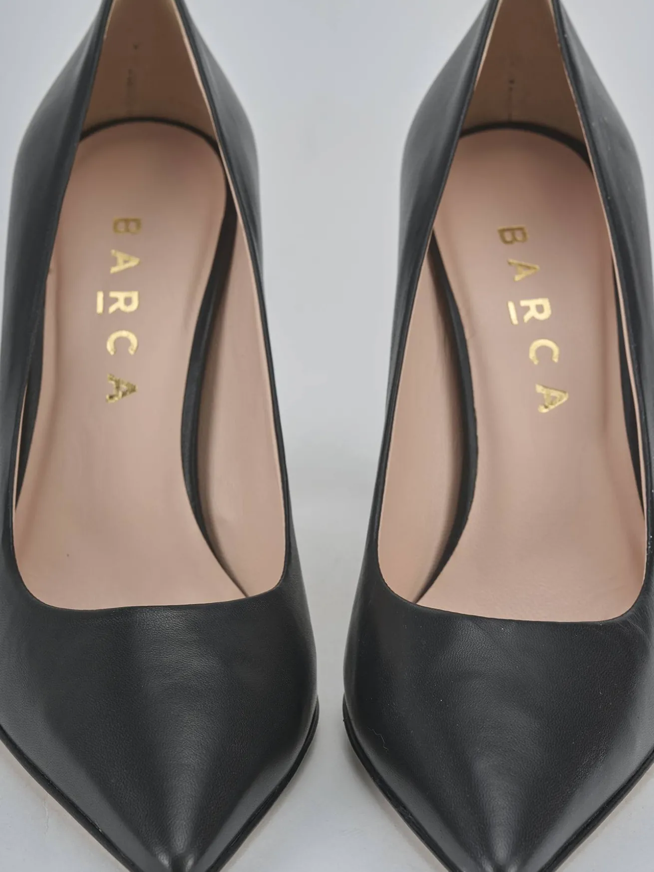 Décolleté tacco 9cm pelle nero