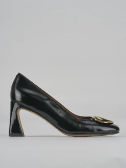 Décolleté tacco 7cm pelle nero
