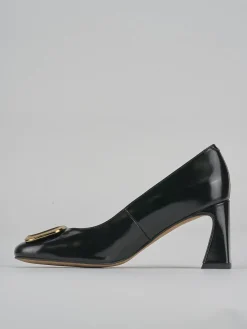 Décolleté tacco 7cm pelle nero