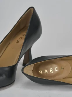 Décolleté tacco 7cm pelle nero