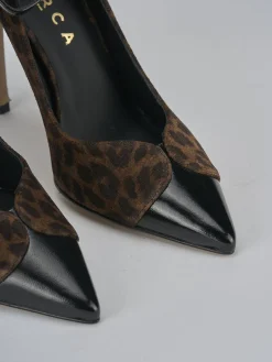 Décolleté tacco 11cm pelle nero