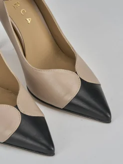 Décolleté tacco 11cm pelle nero