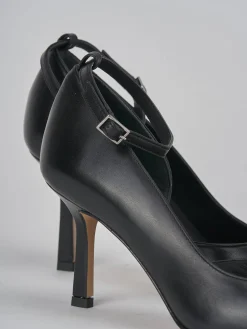 Décolleté tacco 7cm pelle nero