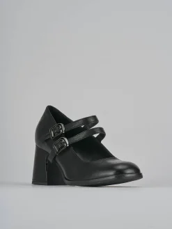 Décolleté tacco 7cm pelle nero